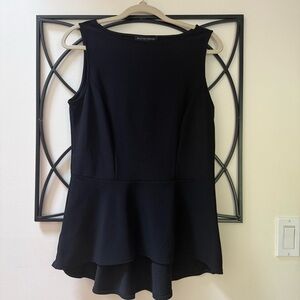 Boston Proper Classic Black Top